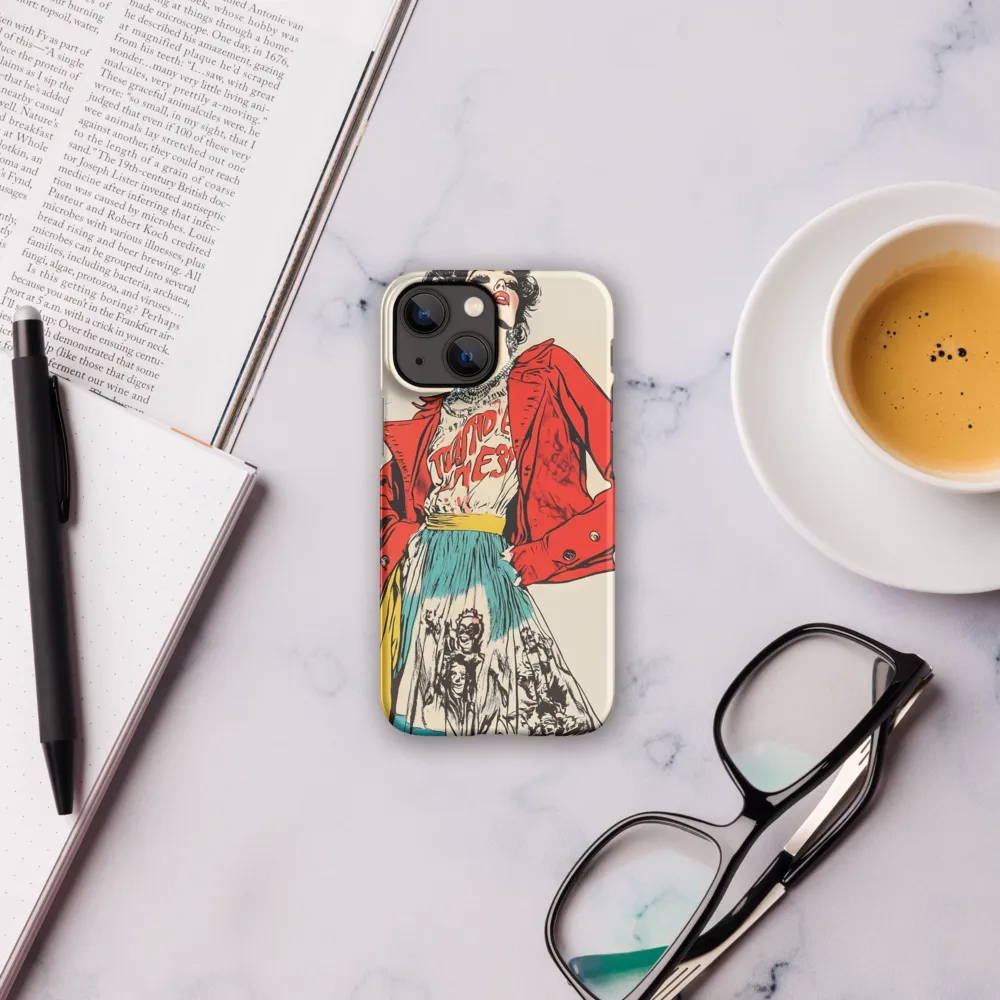 Vibrant Elegance: A Pop Art Fashion Statement