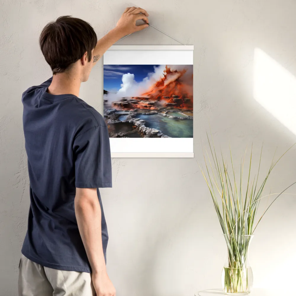 Nature's Fury: The Volcano's Expression