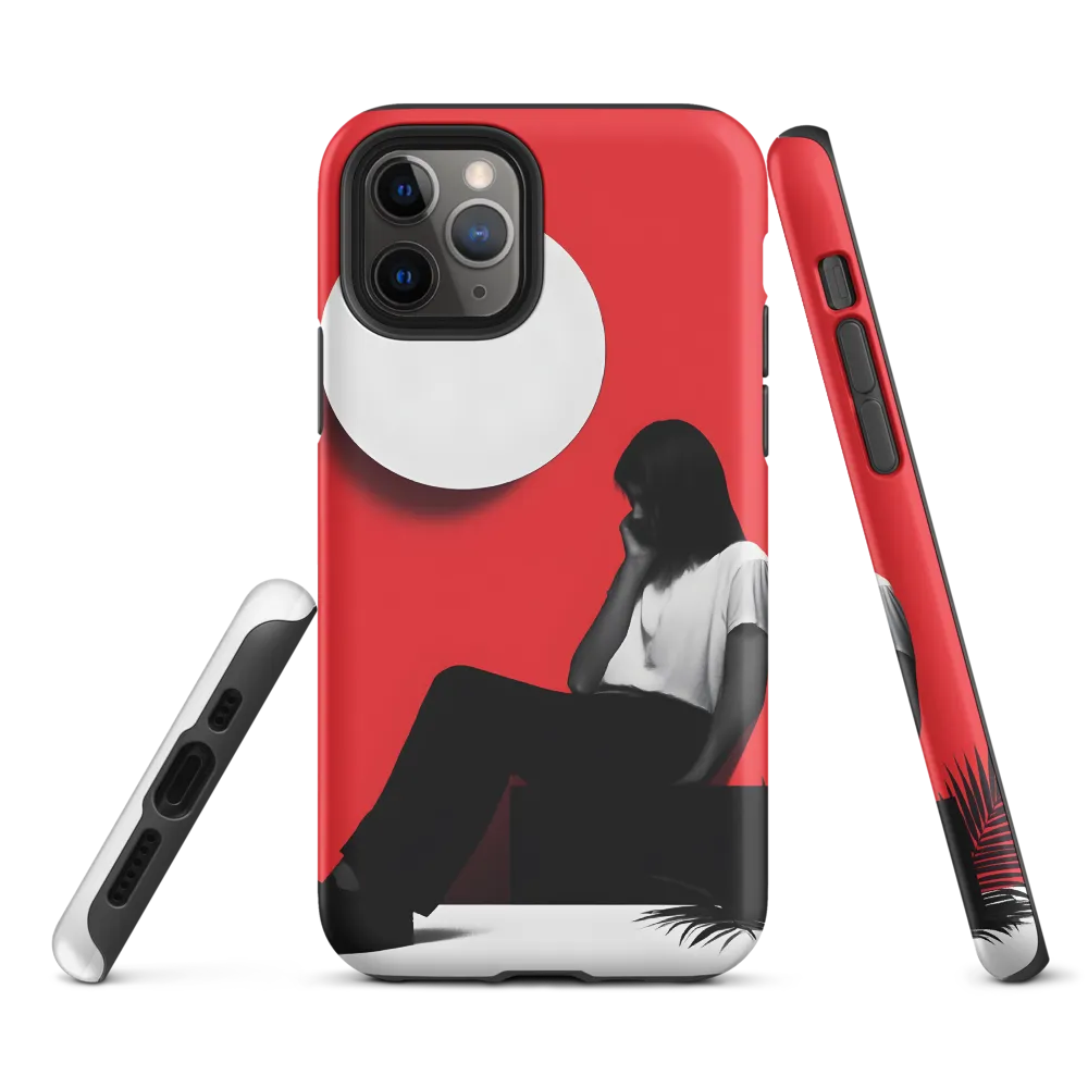 Contemplation in Red