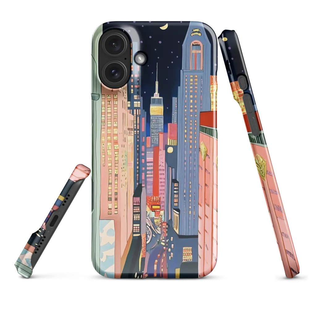 Urban Dreamscape: A Pop Art Night | Phone Case |  16 Plus | Snap Case | Glossy