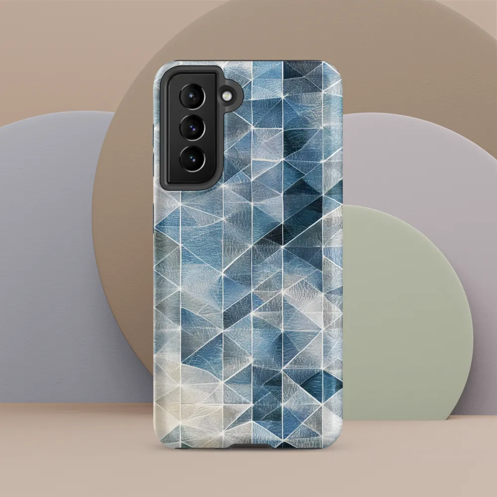 Geometric Harmony in Blue