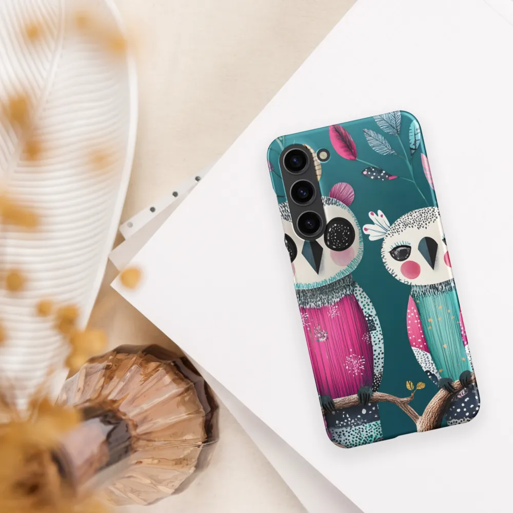 Whimsical Duo: A Celebration of Nature and Color