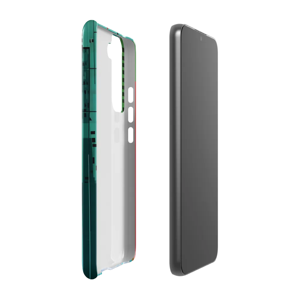 Urban Symphony in Turquoise