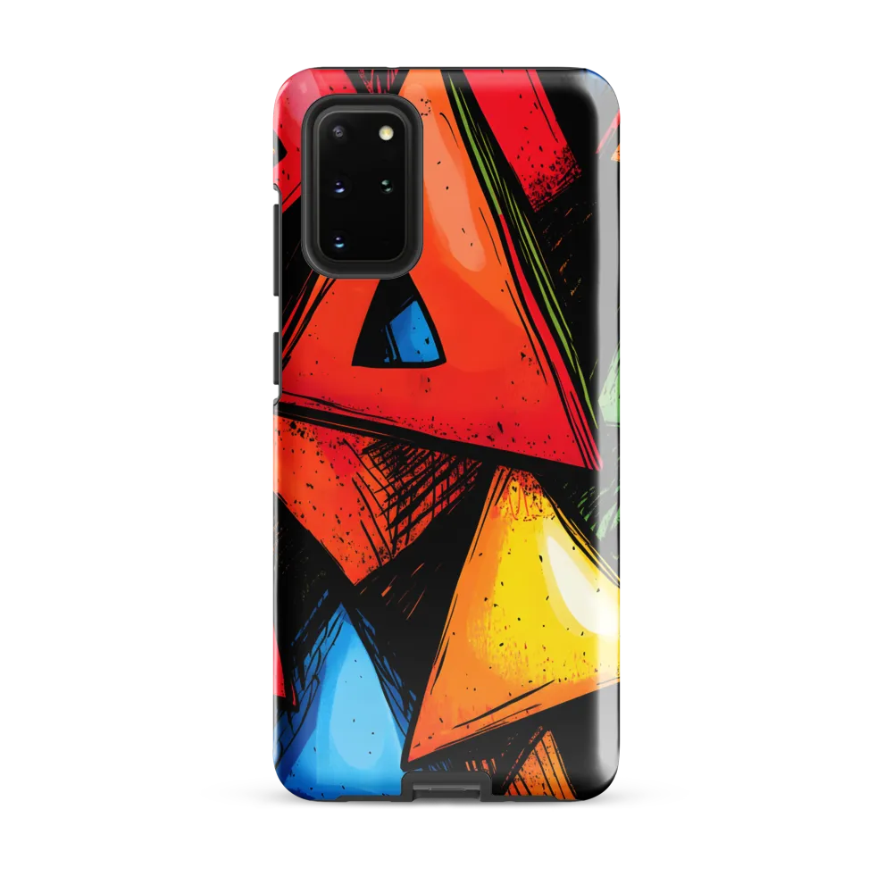 Vibrant Triangles in Abstract Harmony