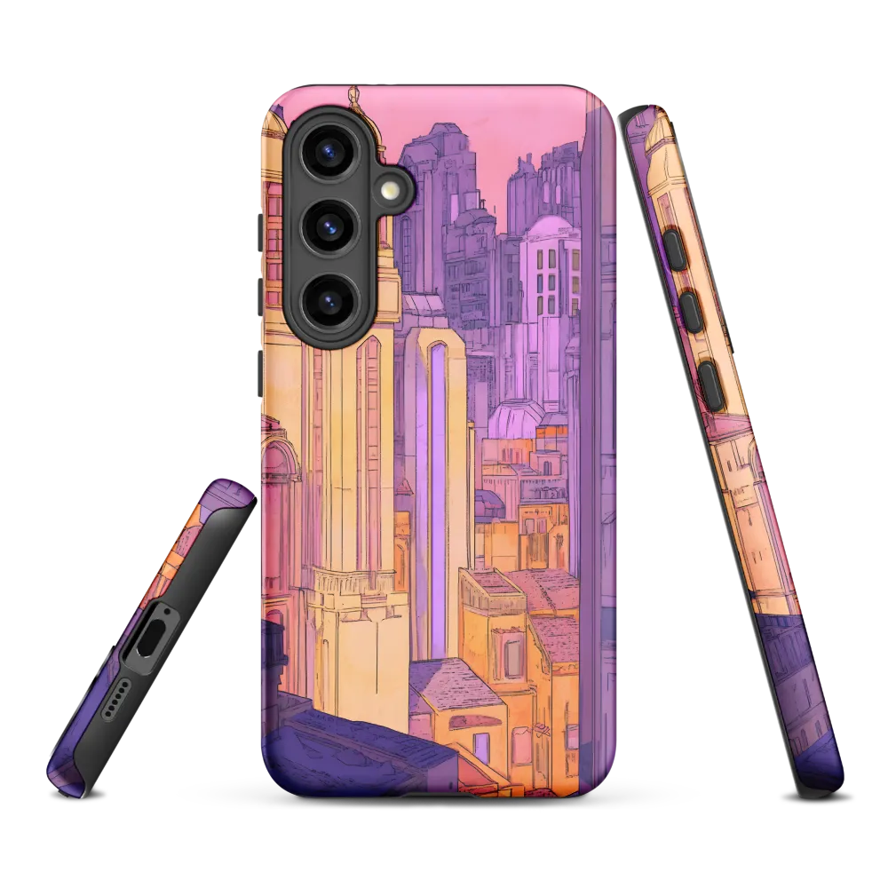 Dreamscape Towers | Phone Case |  S24 Plus | Tough Case | Matte