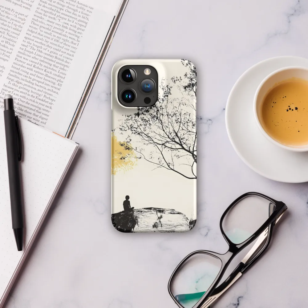 Whispers of Solitude | Phone Case |  15 Pro Max | Snap Case | Matte