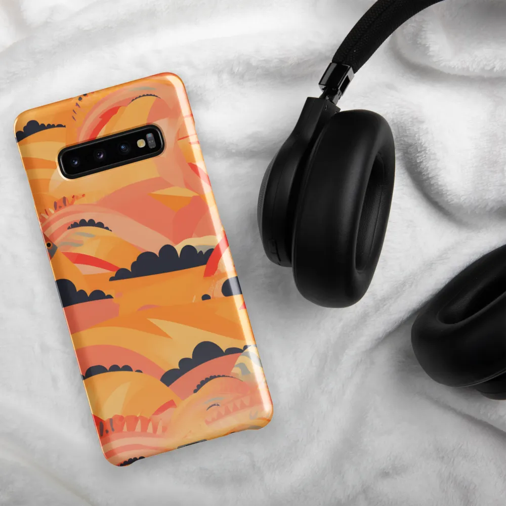 Whispers of the Abstract Horizon | Phone Case |  S10 Plus | Snap Case | Glossy