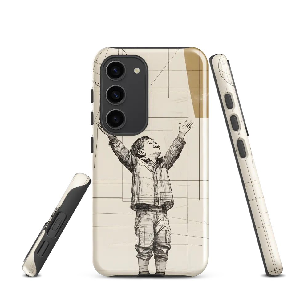 A Child's Dream | Phone Case |  S23 | Tough Case | Glossy