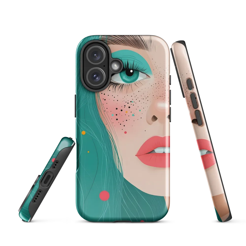 A Playful Portrait: Turquoise Temptation