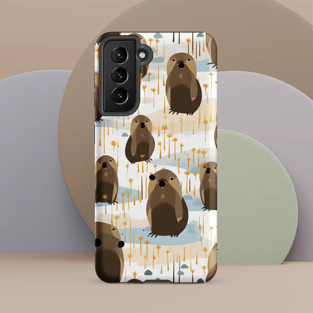 Whimsical Waters: A Celebration of Otters and Seals