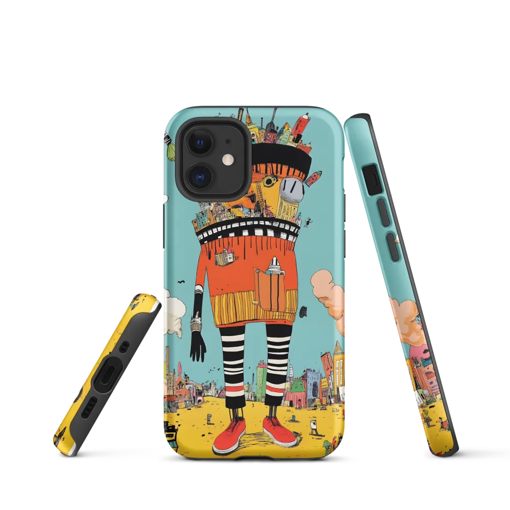 Urban Fantasia: A Whimsical Encounter | Phone Case |  12 mini | Tough Case | Matte
