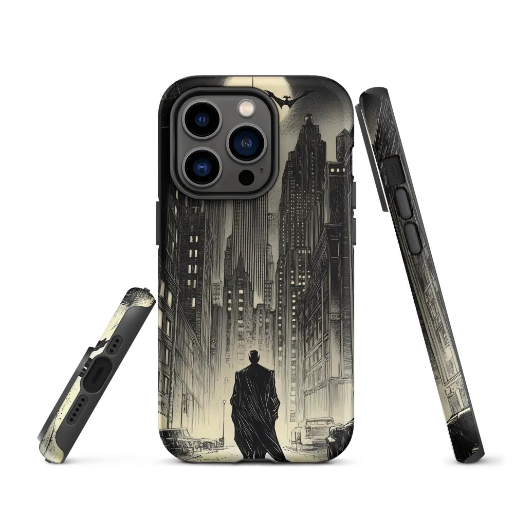Shadows of the Gotham Night | Phone Case |  14 Pro | Tough Case | Matte