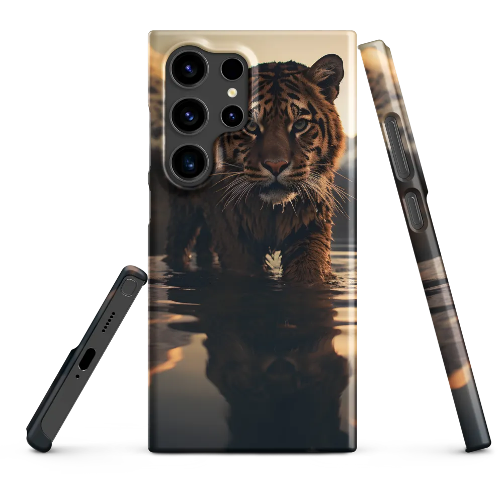 Majestic Reflection: The Tiger's Domain