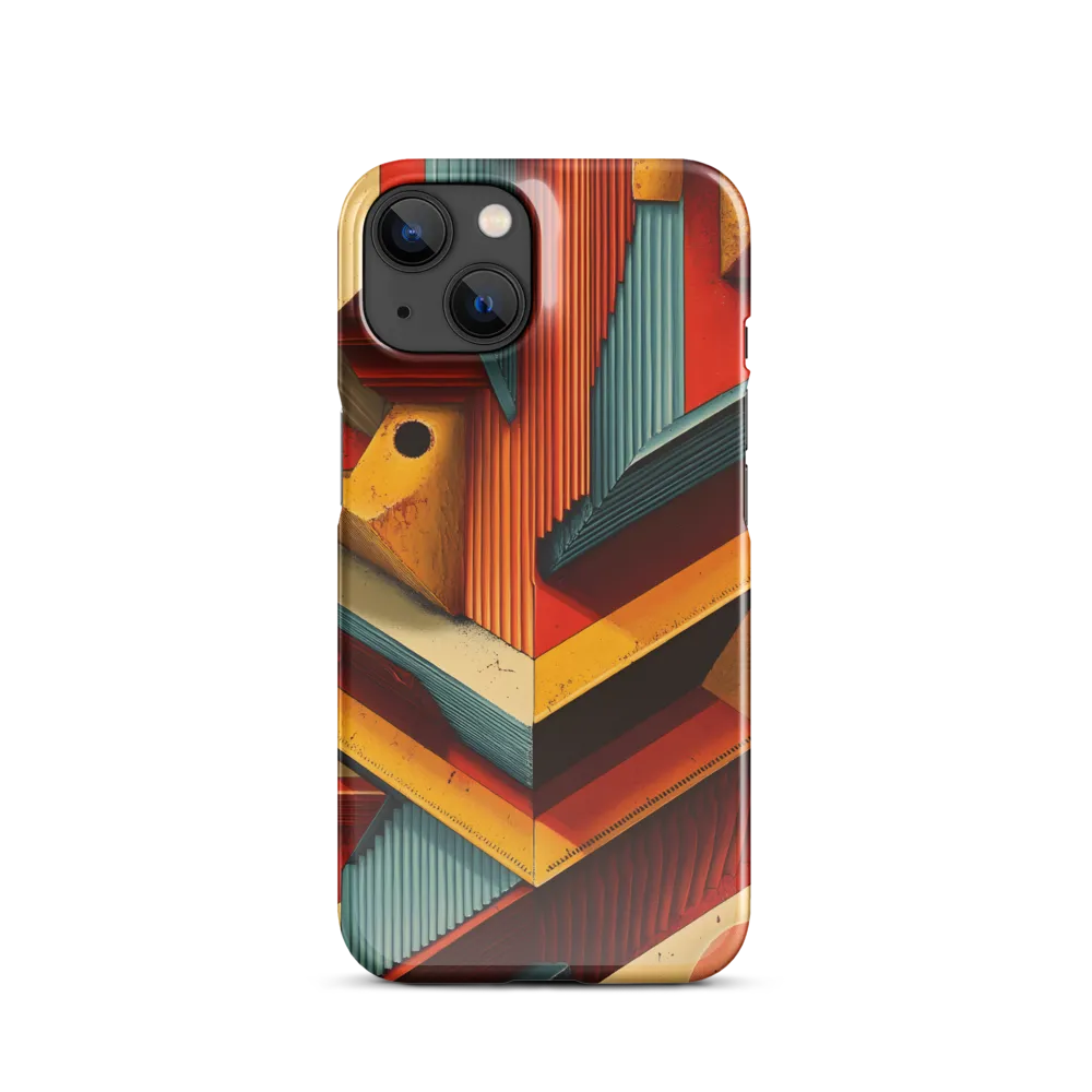 Geometric Harmony | Phone Case |  14 | Snap Case | Glossy