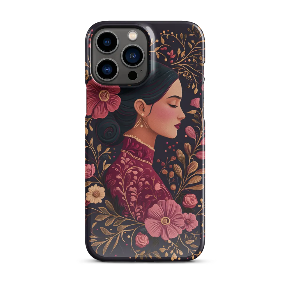 Portrait of Serenity | Phone Case |  13 Pro Max | Snap Case | Glossy