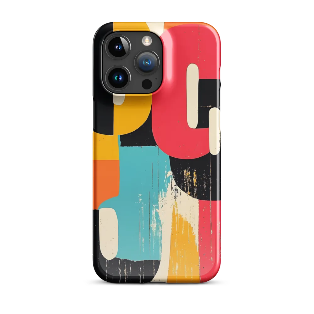 Colorful Curves: Numbers in Harmony | Phone Case |  15 Pro Max | Snap Case | Glossy
