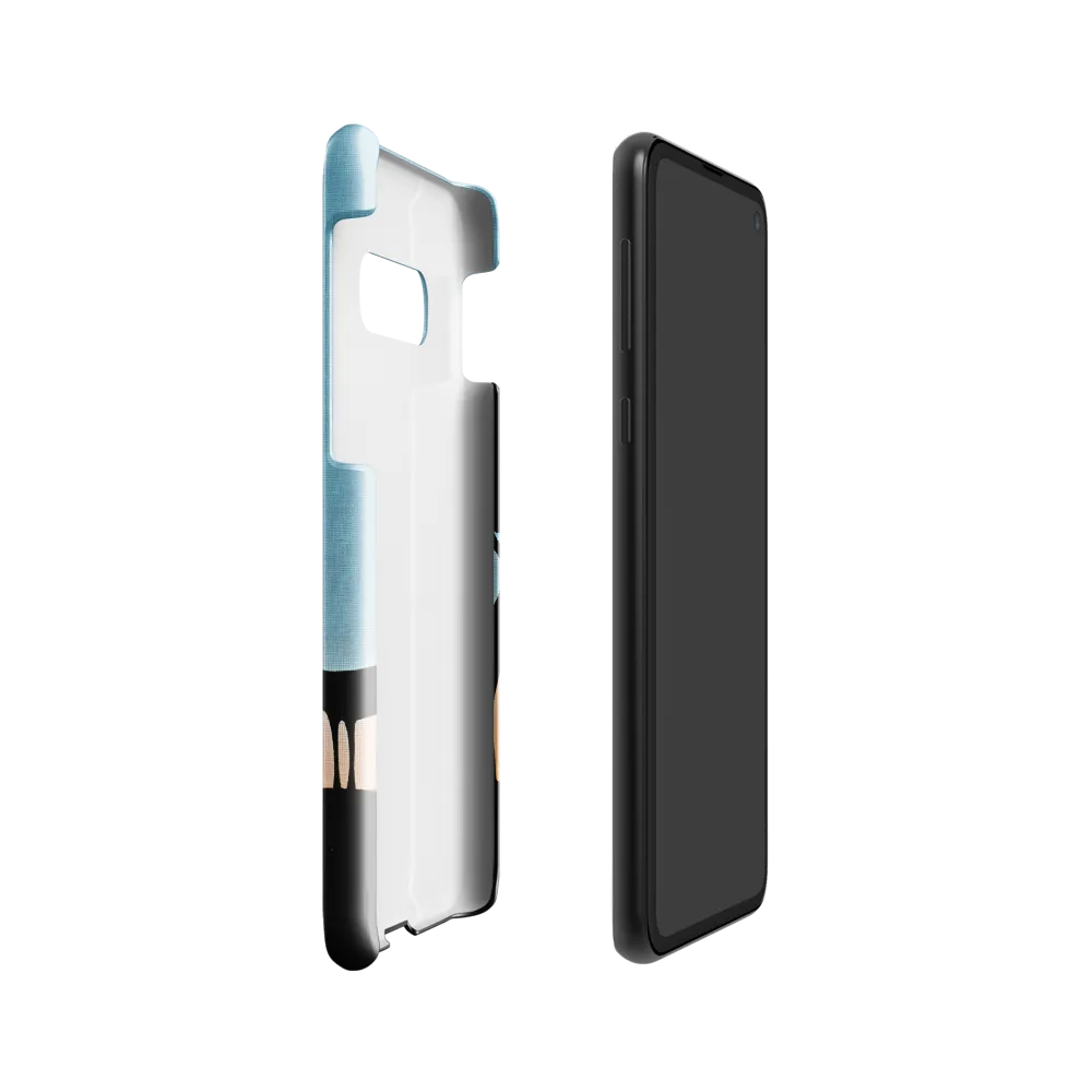 Curiosity in the Silhouette | Phone Case |  S10e | Snap Case | Glossy