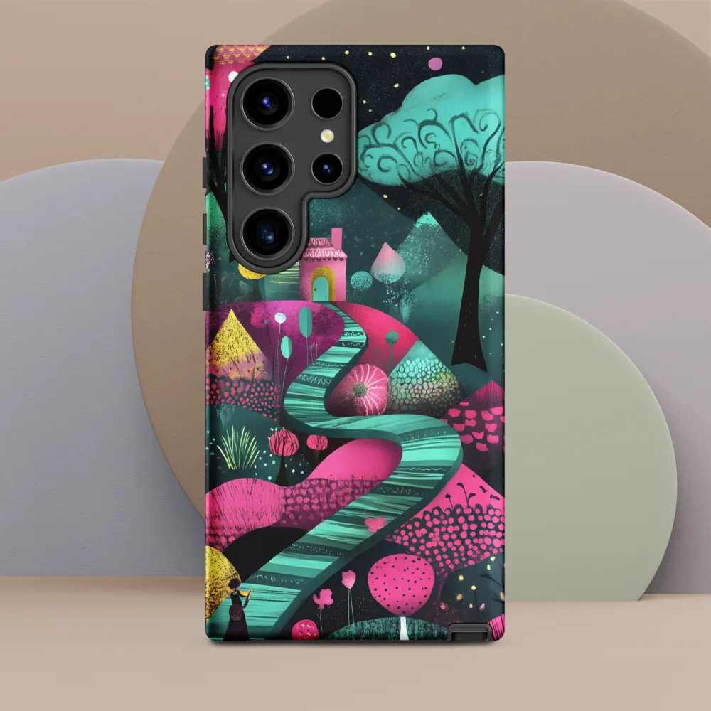 Whimsical Journey through Colorful Lands