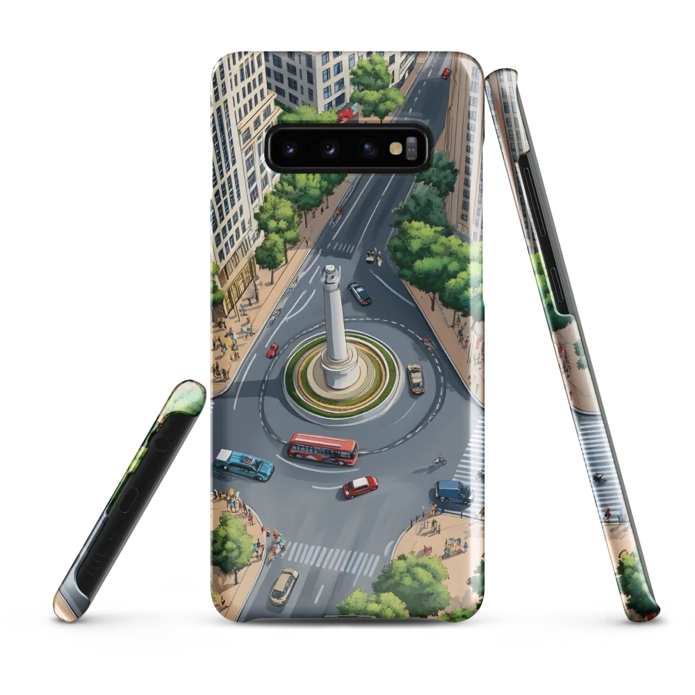 Urban Harmony: A City in Motion | Phone Case |  S10 Plus | Snap Case | Glossy