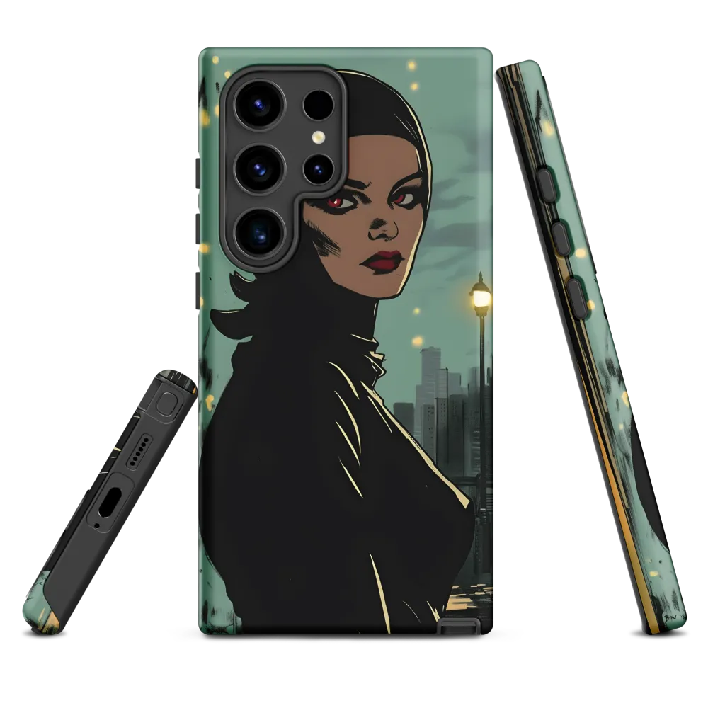 Shadows of Intrigue | Phone Case |  S24 Ultra | Tough Case | Matte