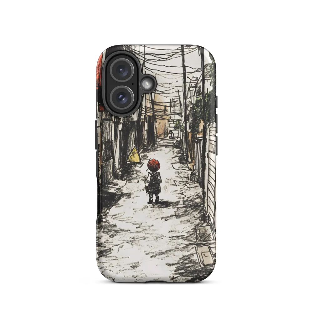 Into the Alleyway: A Journey of Nostalgia | Phone Case