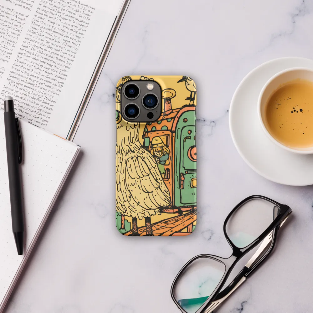 Whimsical Avian Adventure | Phone Case |  13 Pro | Snap Case | Matte
