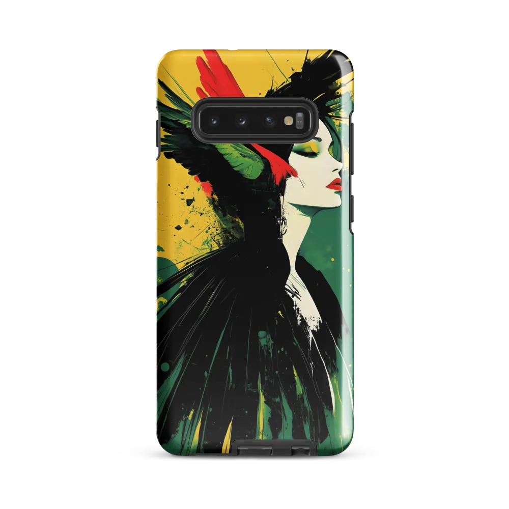 Embrace of the Wings | Phone Case |  S10 Plus | Tough Case | Glossy