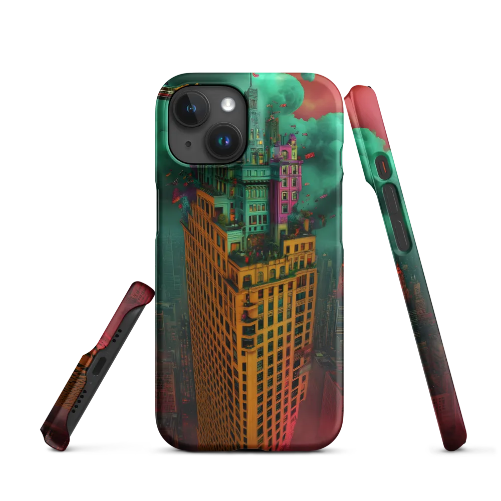 Architectural Dreams: A Surreal Cityscape | Phone Case |  15 | Snap Case | Matte