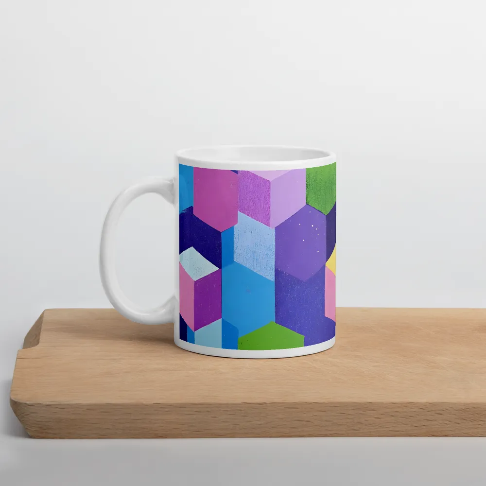 Geometric Harmony | Mug with White inside | 11 oz