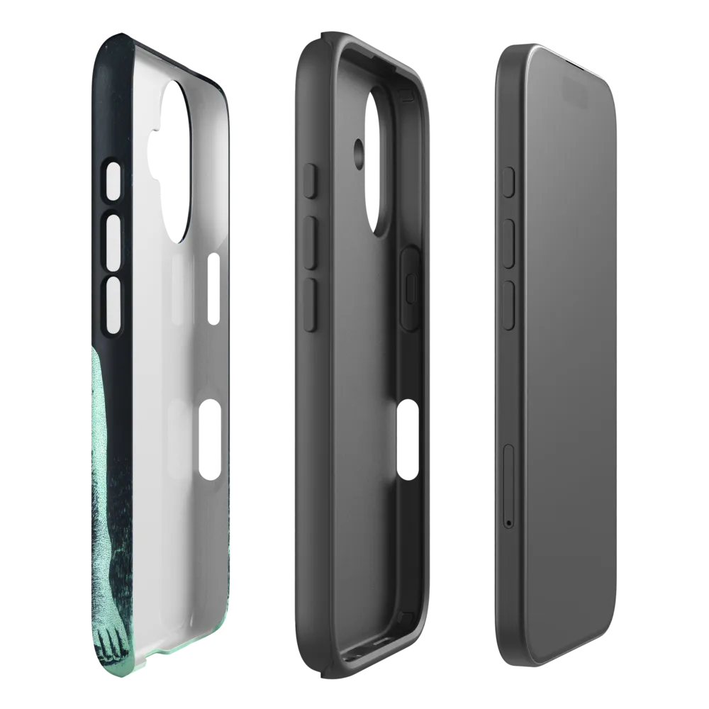 Contemplative Silence | Phone Case |  16 | Tough Case | Matte