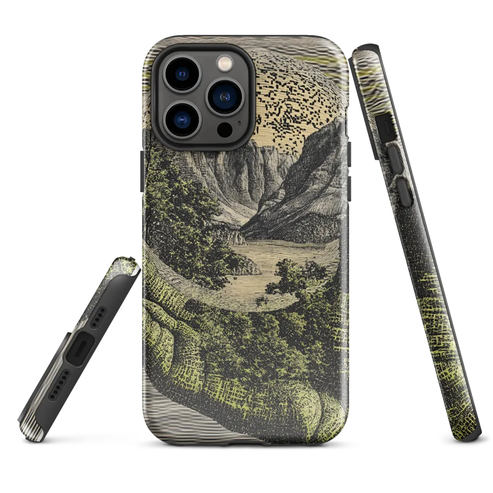 Embrace of Nature's Sphere | Phone Case |  13 Pro Max | Tough Case | Glossy