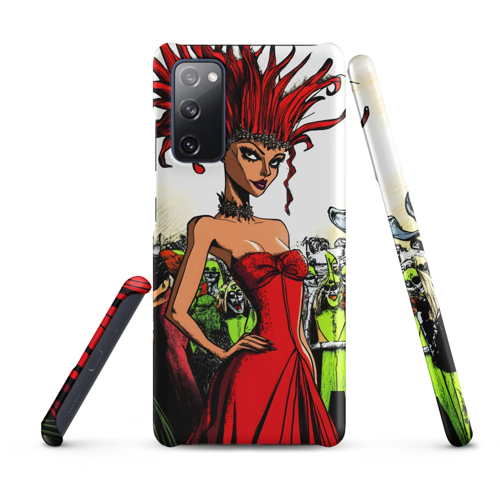 Fiery Elegance: A Fashion Statement