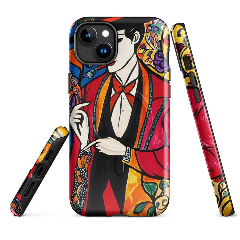 Elegance in Color | Phone Case |  15 Plus | MagSafe® Tough Case | Glossy