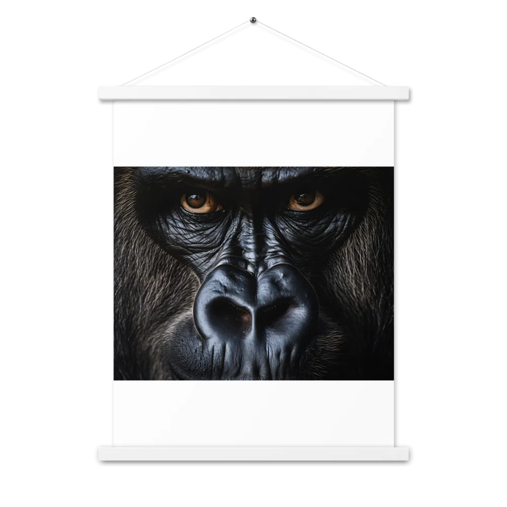 Gaze of the Wild: A Gorilla's Portrait