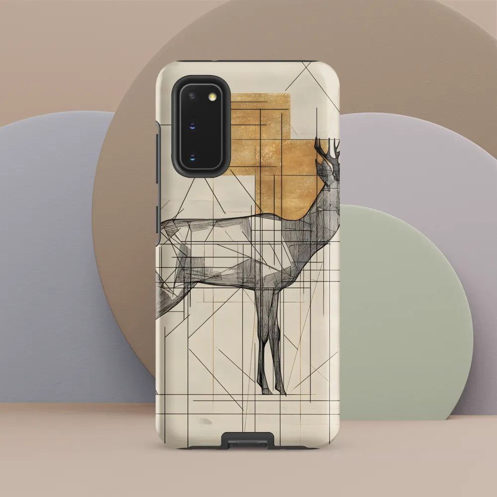 Geometric Elegance: The Majestic Deer