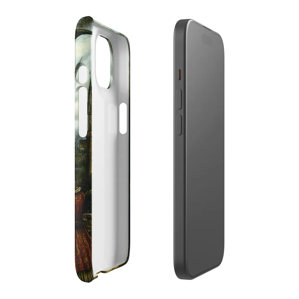 The Confrontation: Dragon vs. Wizard | Phone Case |  15 | Snap Case | Matte