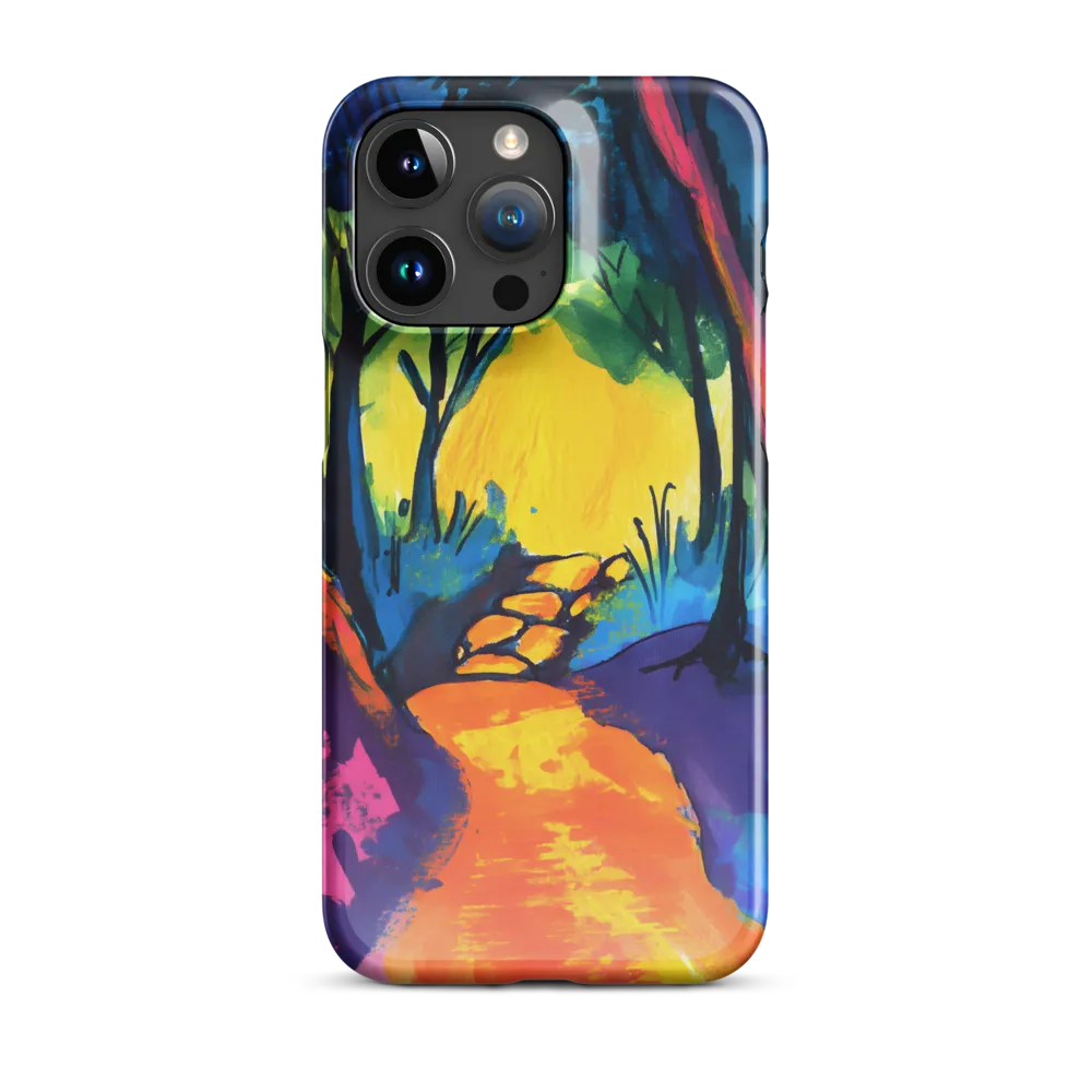 Path Through a Vibrant Forest