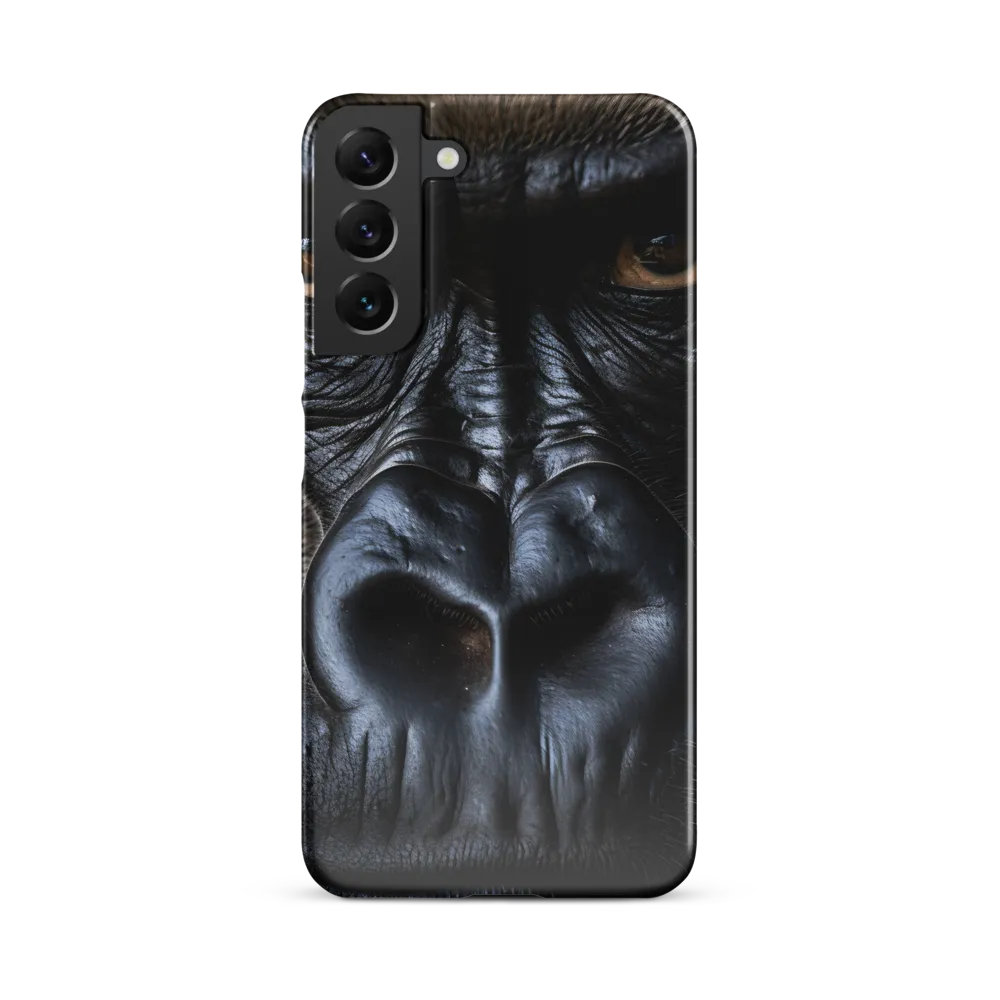 Gaze of the Wild: A Gorilla's Portrait