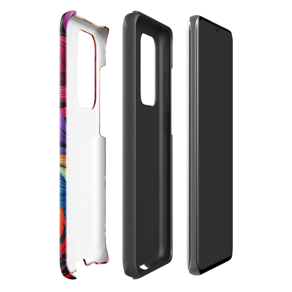 Floral Symphony | Phone Case |  S20 Ultra | Tough Case | Glossy