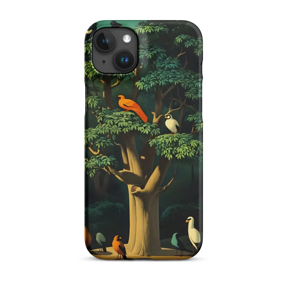 Harmony in Color: A Surreal Bird Symphony