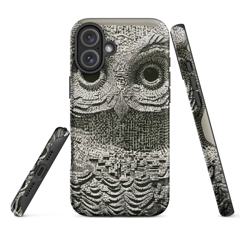 Intricate Owl of Textures