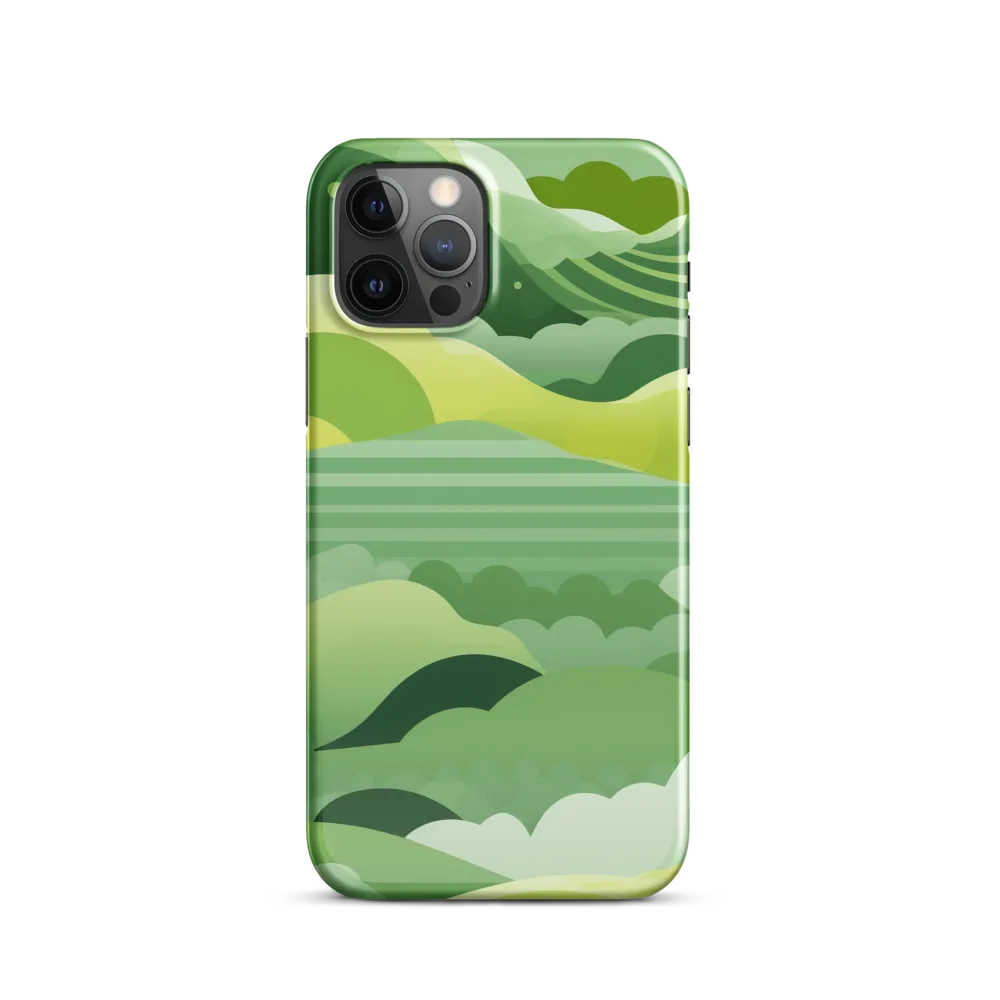 Tranquility in Green Waves