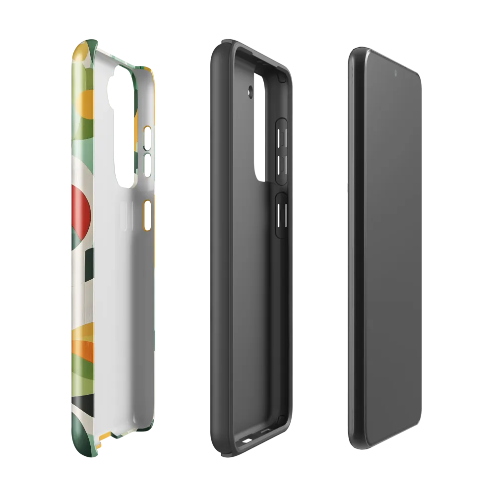 Harmony in Shapes: A Playful Abstract Design