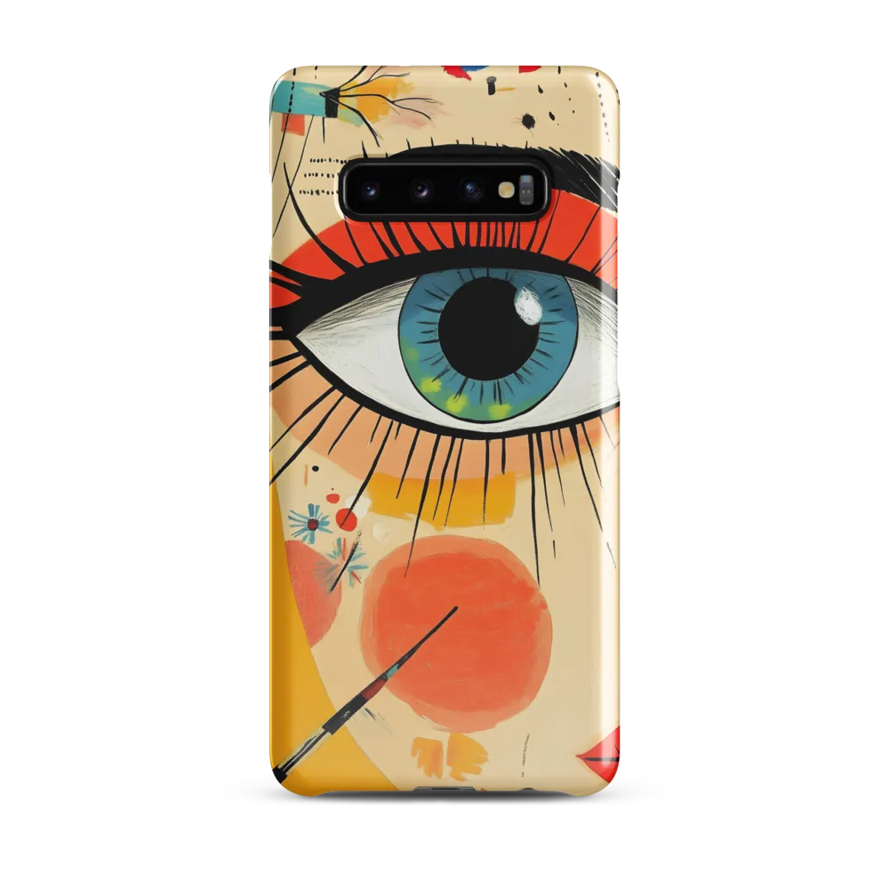 Through the Looking Eye | Phone Case |  S10 Plus | Snap Case | Glossy