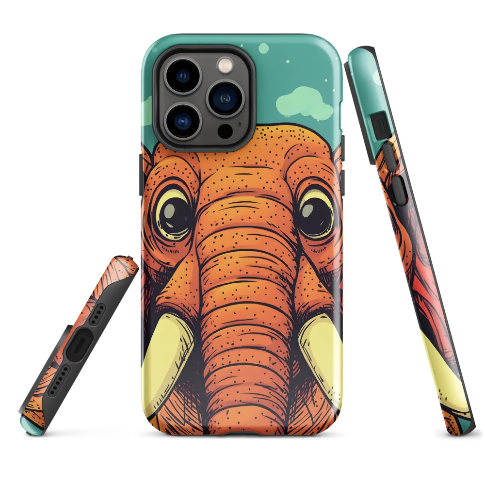 Whimsical Majesty: The Playful Elephant