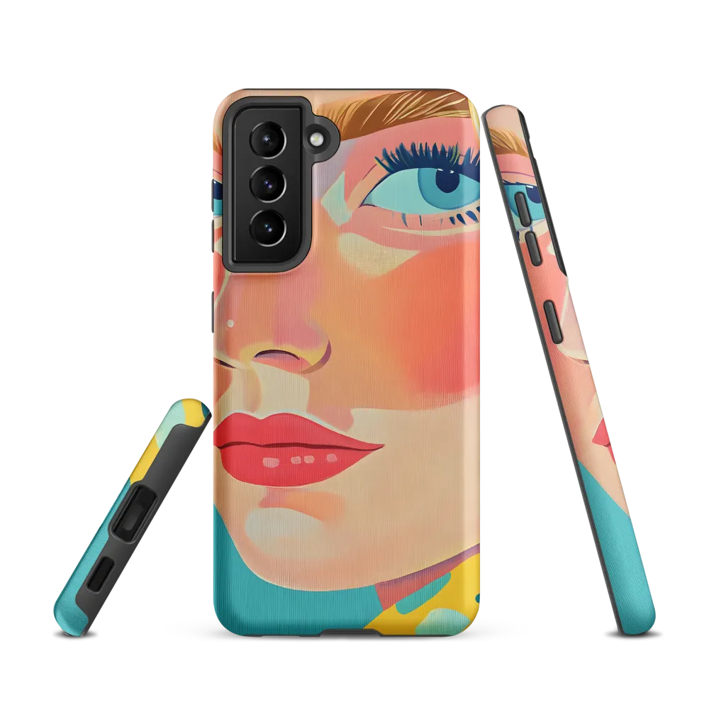 Vibrant Elegance: A Pop Art Portrait