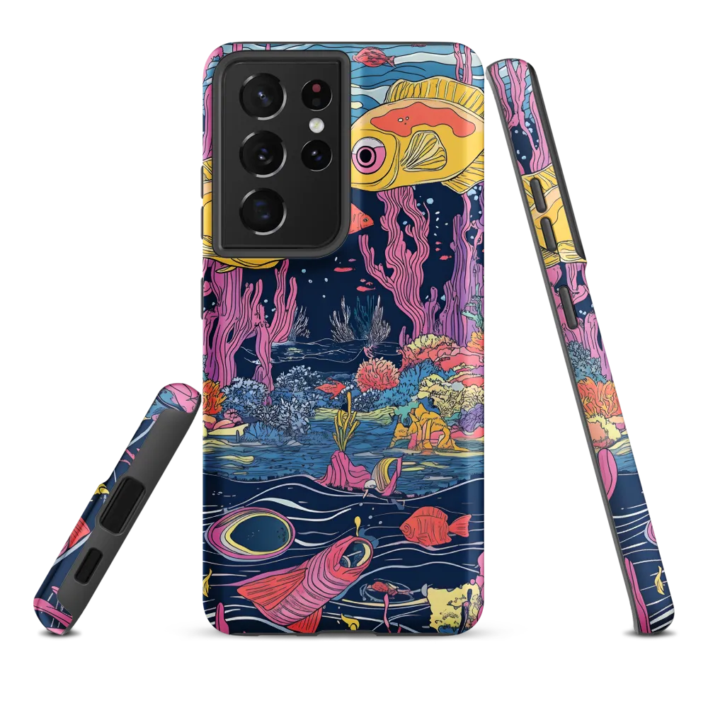 Underwater Dreamscape: A Playful Encounter