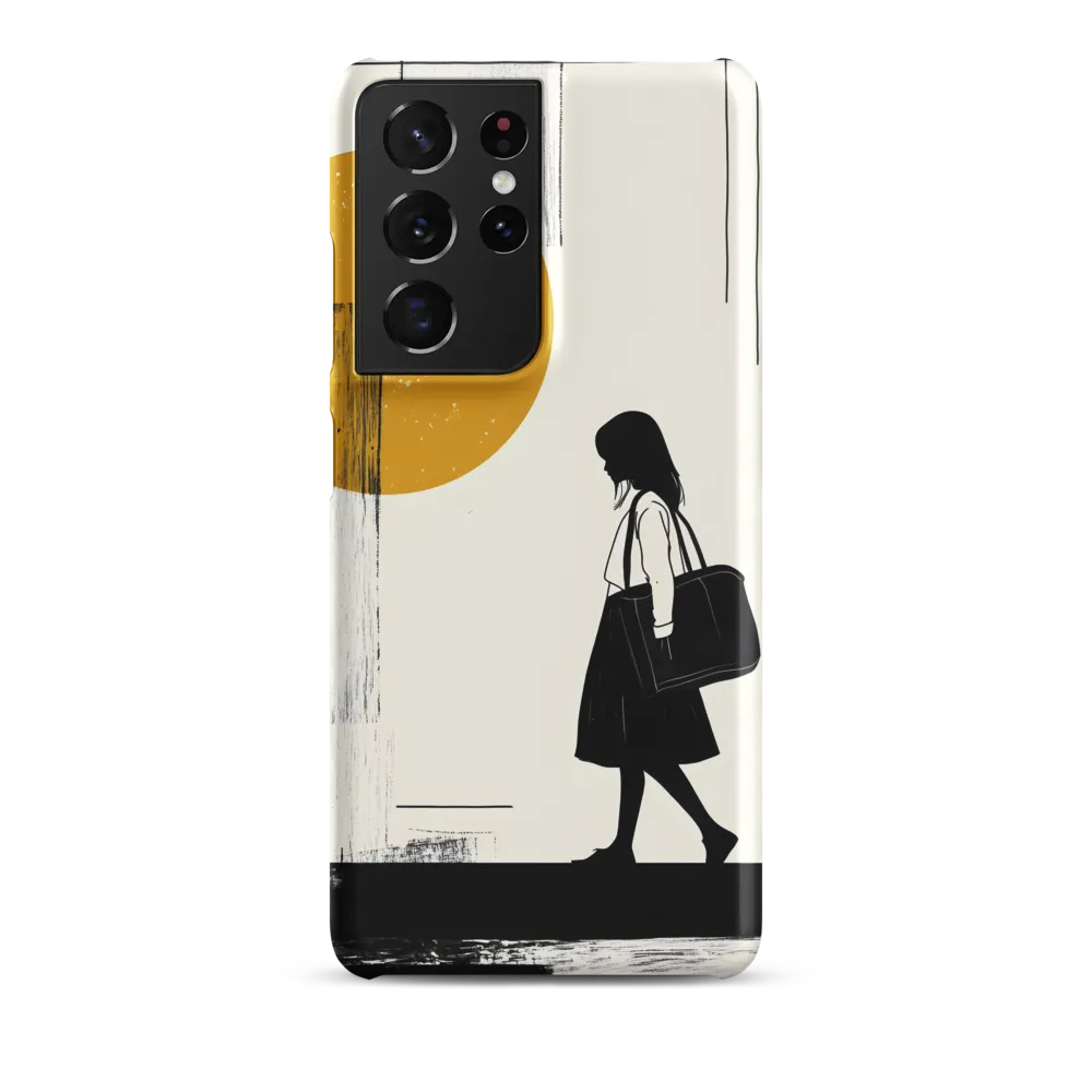 Silent Steps | Phone Case |  S21 Ultra | Snap Case | Matte