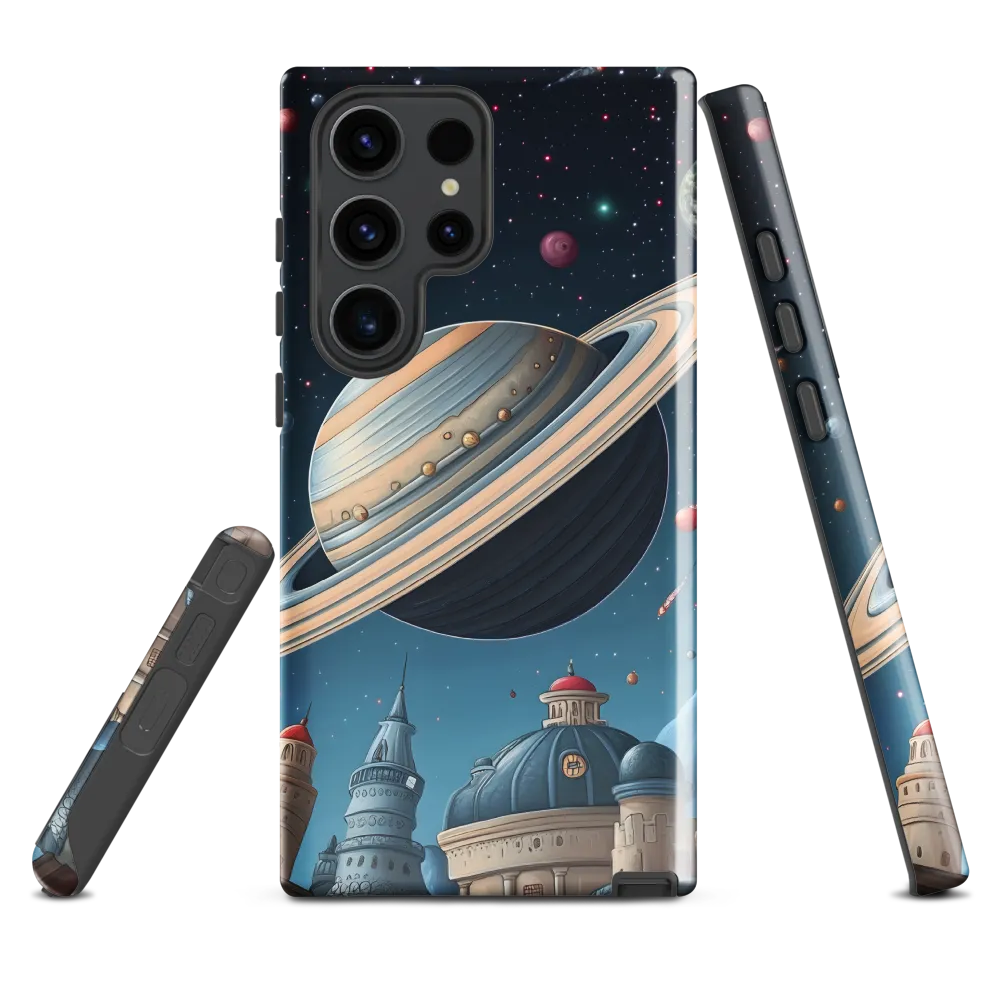 Celestial Cityscape: Wonders of the Cosmos