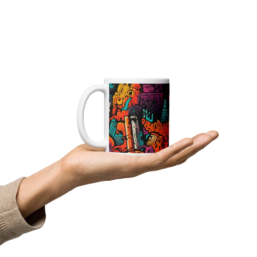 Vibrant Urban Surrealism | Mugs | Multiple Sizes & Colors